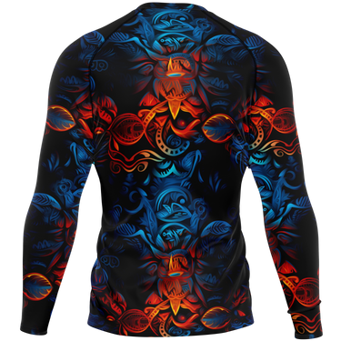 Chokefish™ Long Sleeve Rashguard Sun&Saltwater Men's Shirt-006
